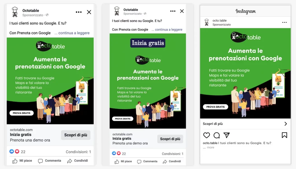 octotable meta ads one